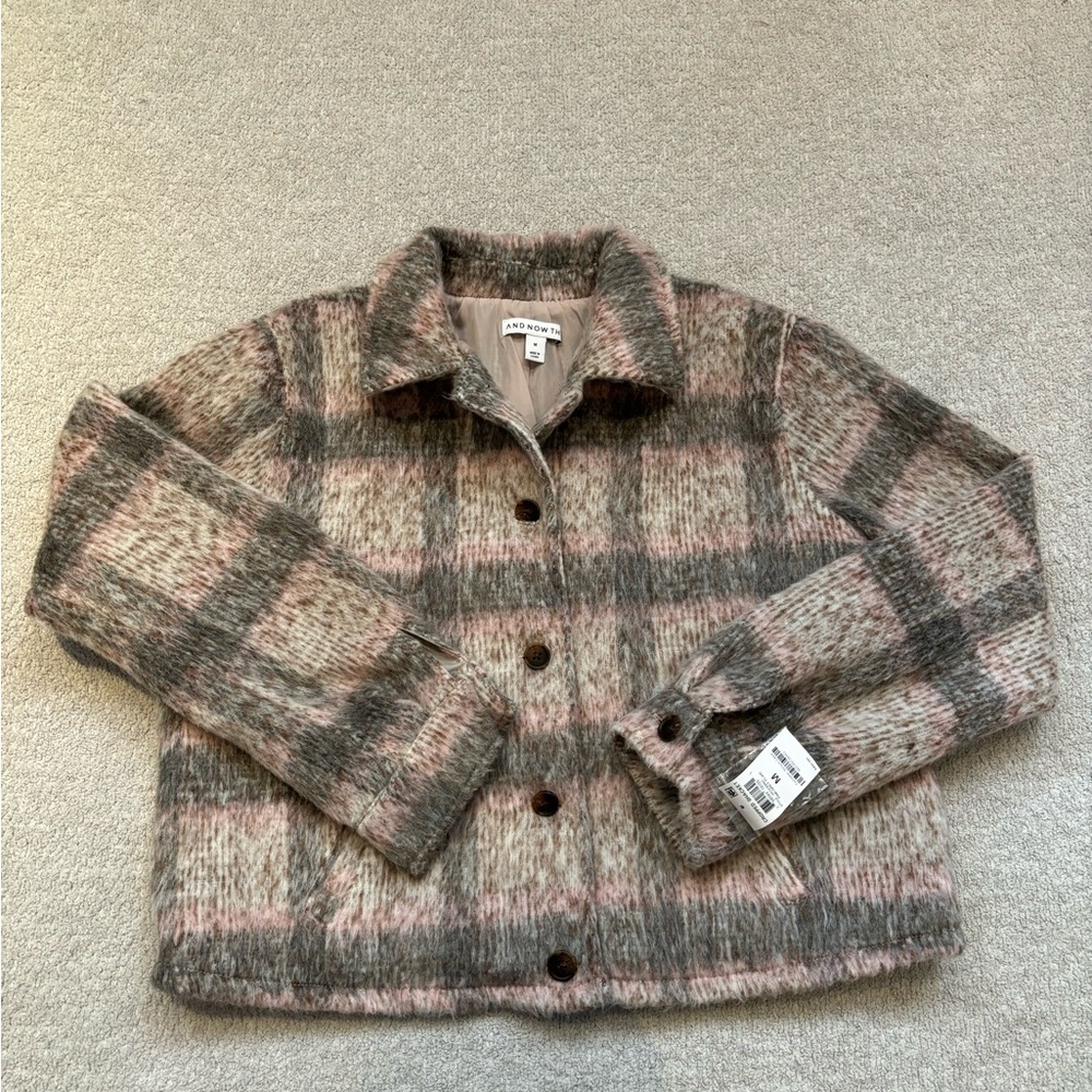 And Now This Mohair Cropped Jacket